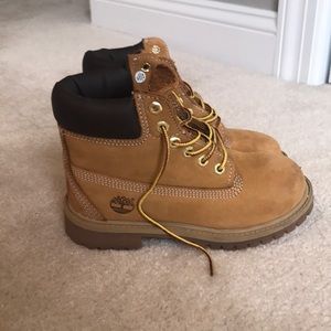 Boy Timberland work boots